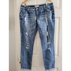 House of CB Womens Tease boyfriends fit Jeans Size 34 New denim